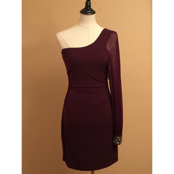 NWT! Ruby Rox One-Arm Dress - Picture 3 of 6